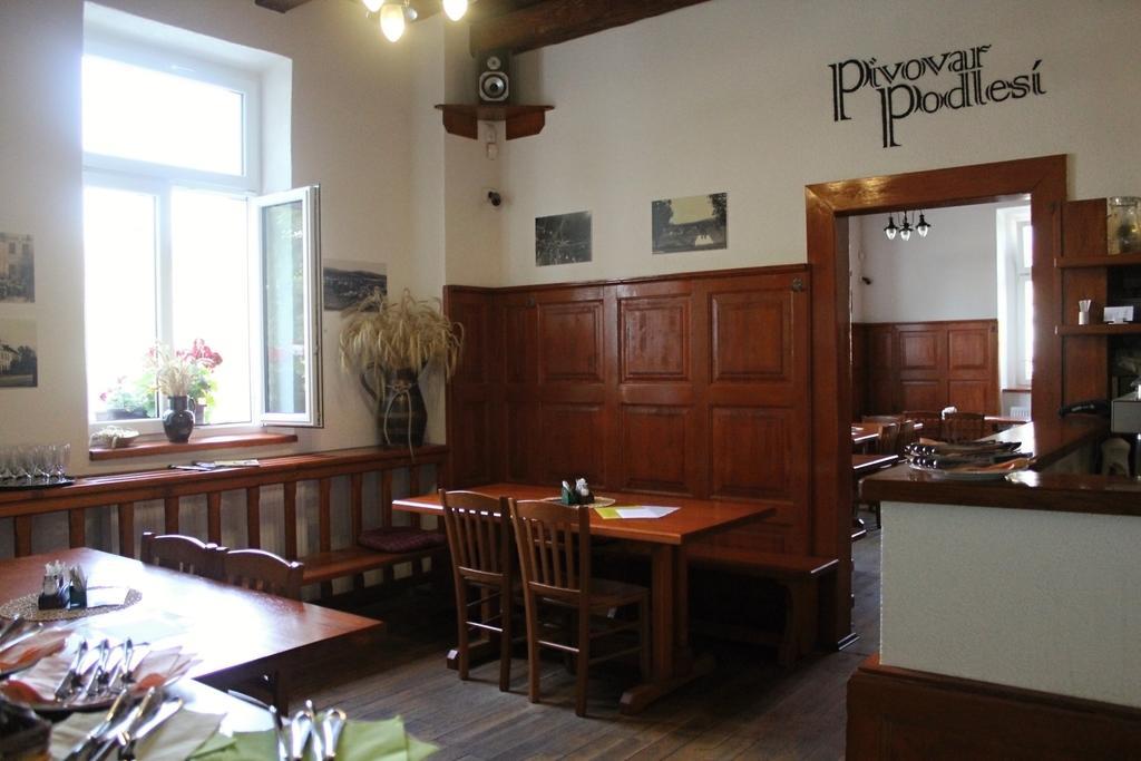 Penzion Pivovar Podlesí Příbram Exterior foto
