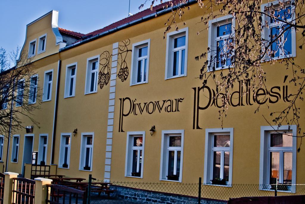 Penzion Pivovar Podlesí Příbram Exterior foto