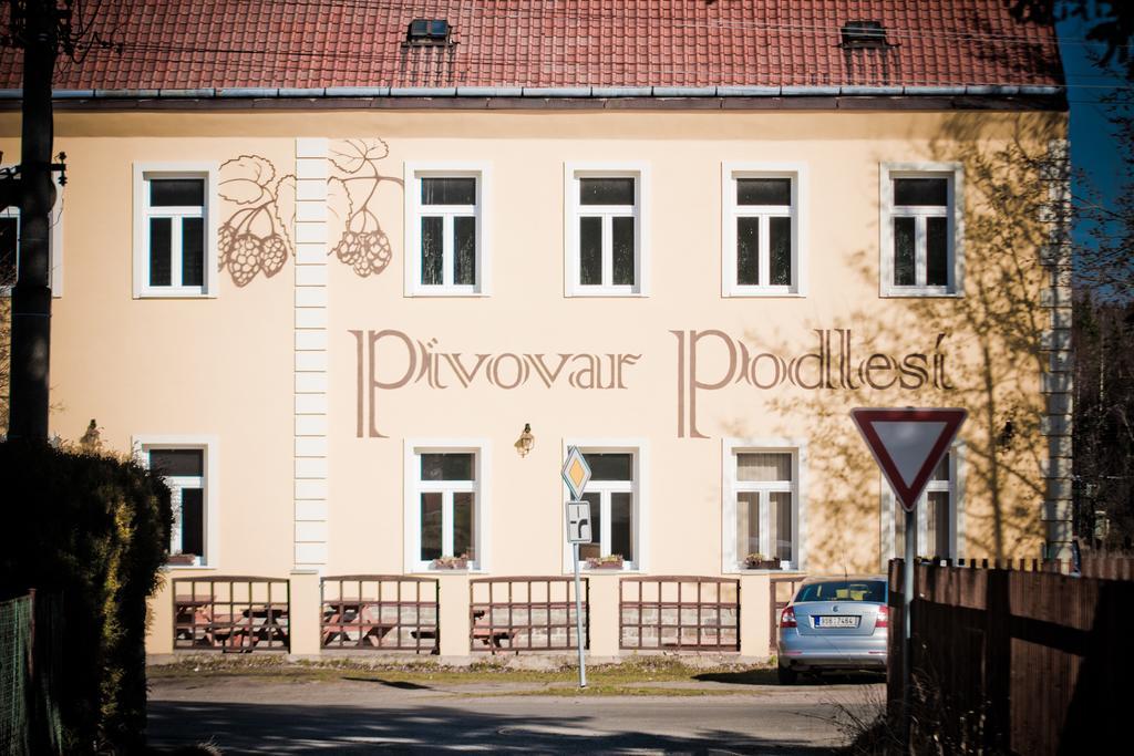 Penzion Pivovar Podlesí Příbram Exterior foto