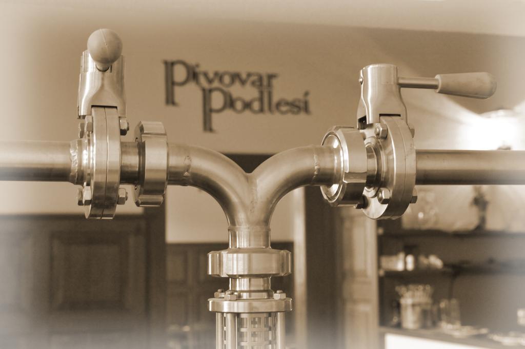 Penzion Pivovar Podlesí Příbram Exterior foto