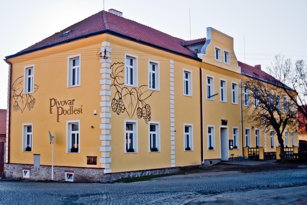 Penzion Pivovar Podlesí Příbram Exterior foto